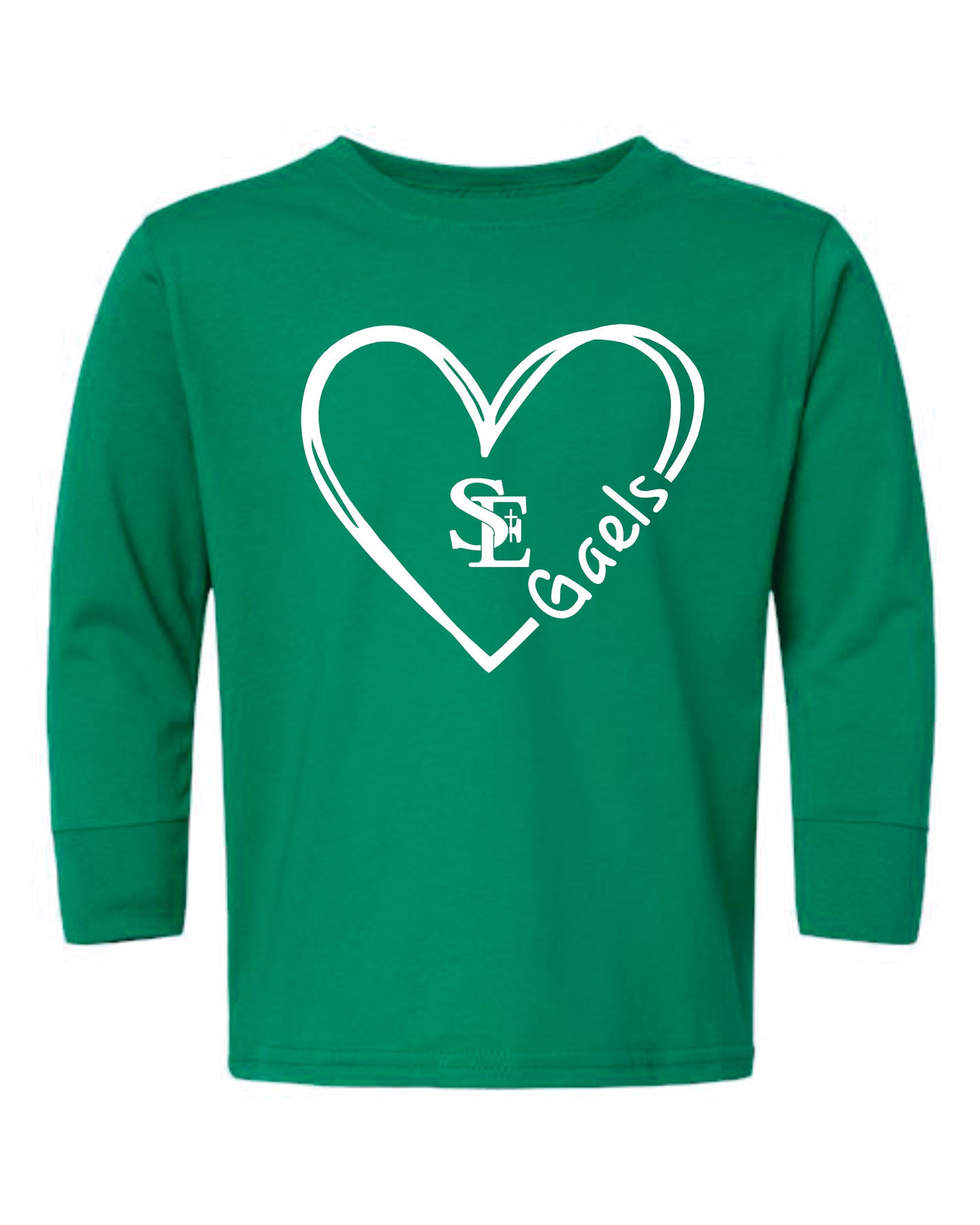 SE Gaels Glitter Toddler Longsleeve