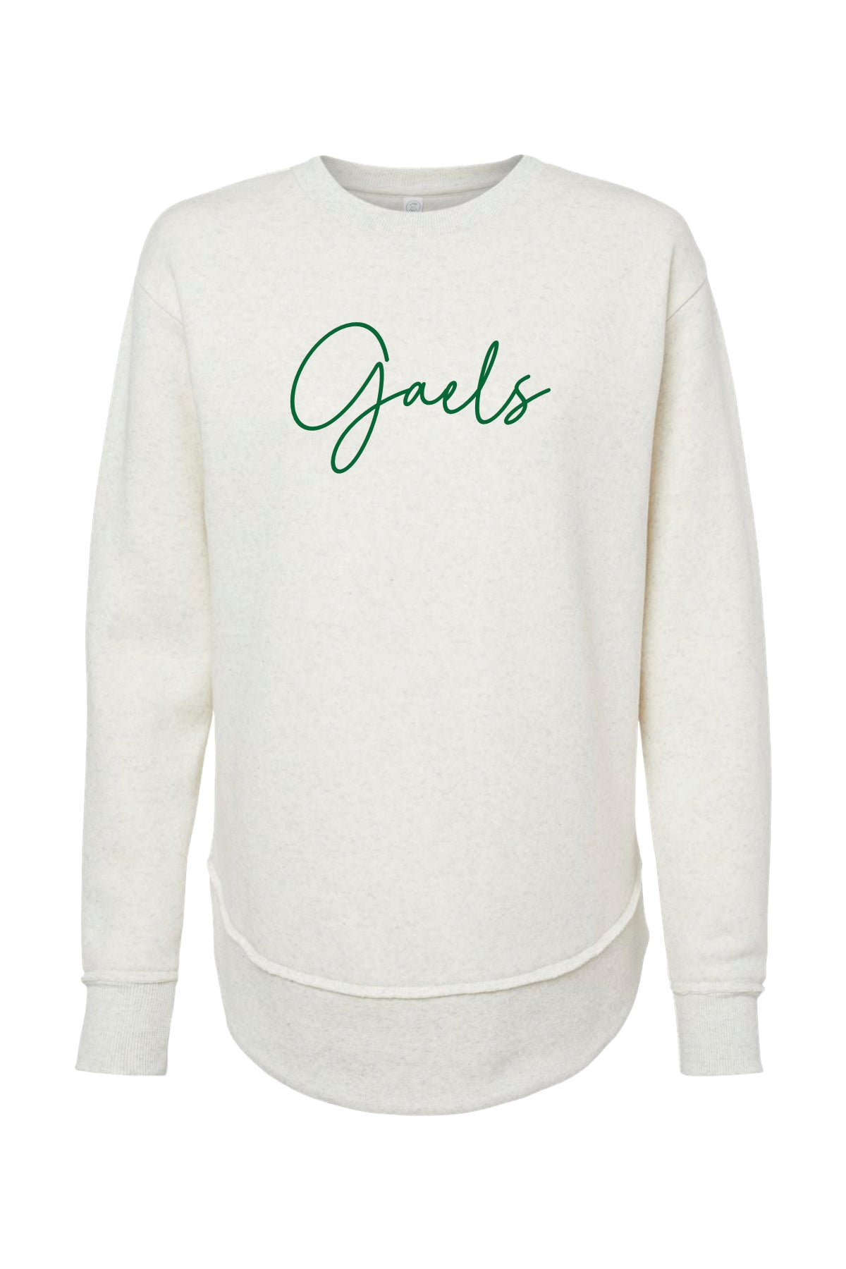 Gaels Puff Print Women's Fleece Crewneck Sweatshirt